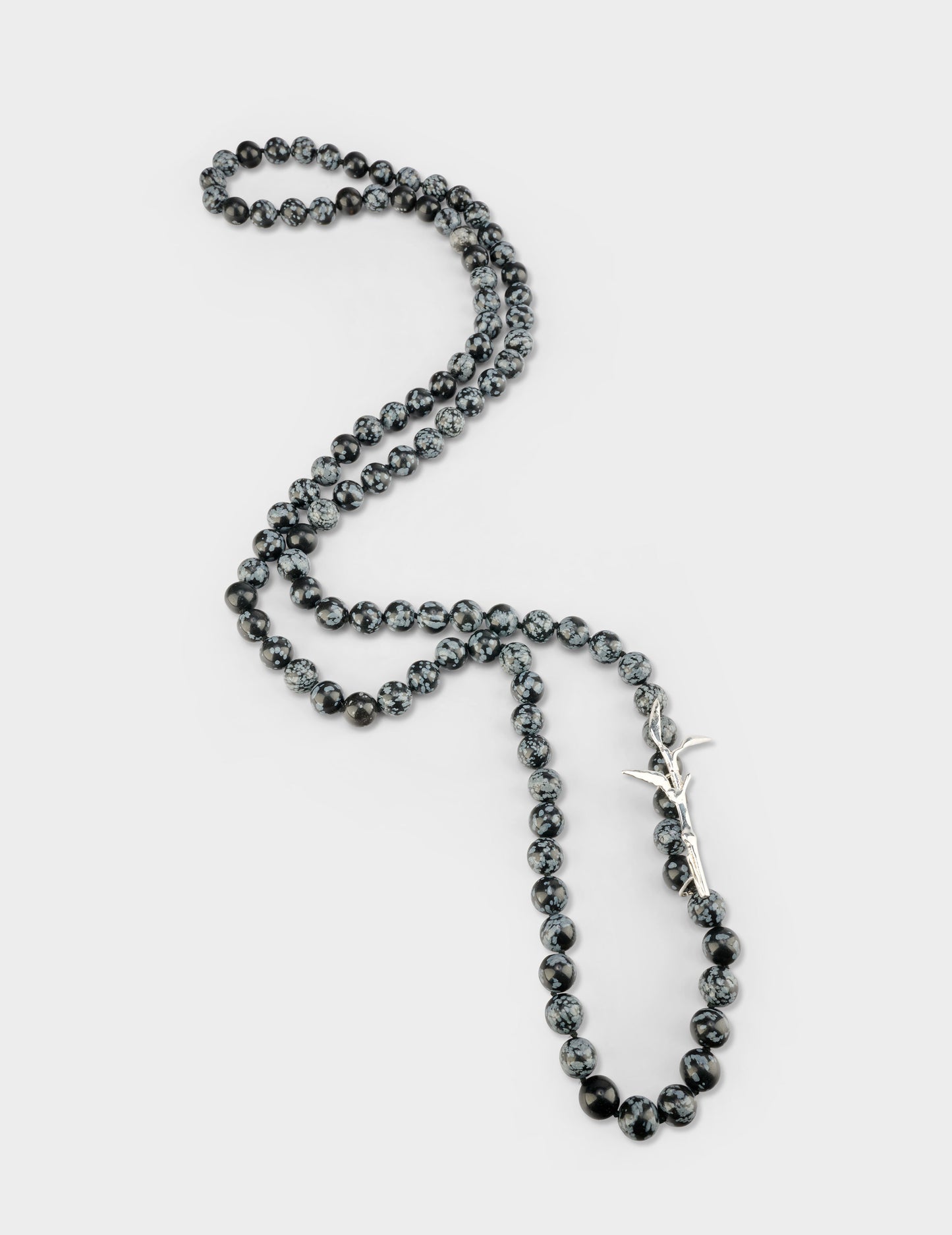 MOON STONE BEADED NECKLACE