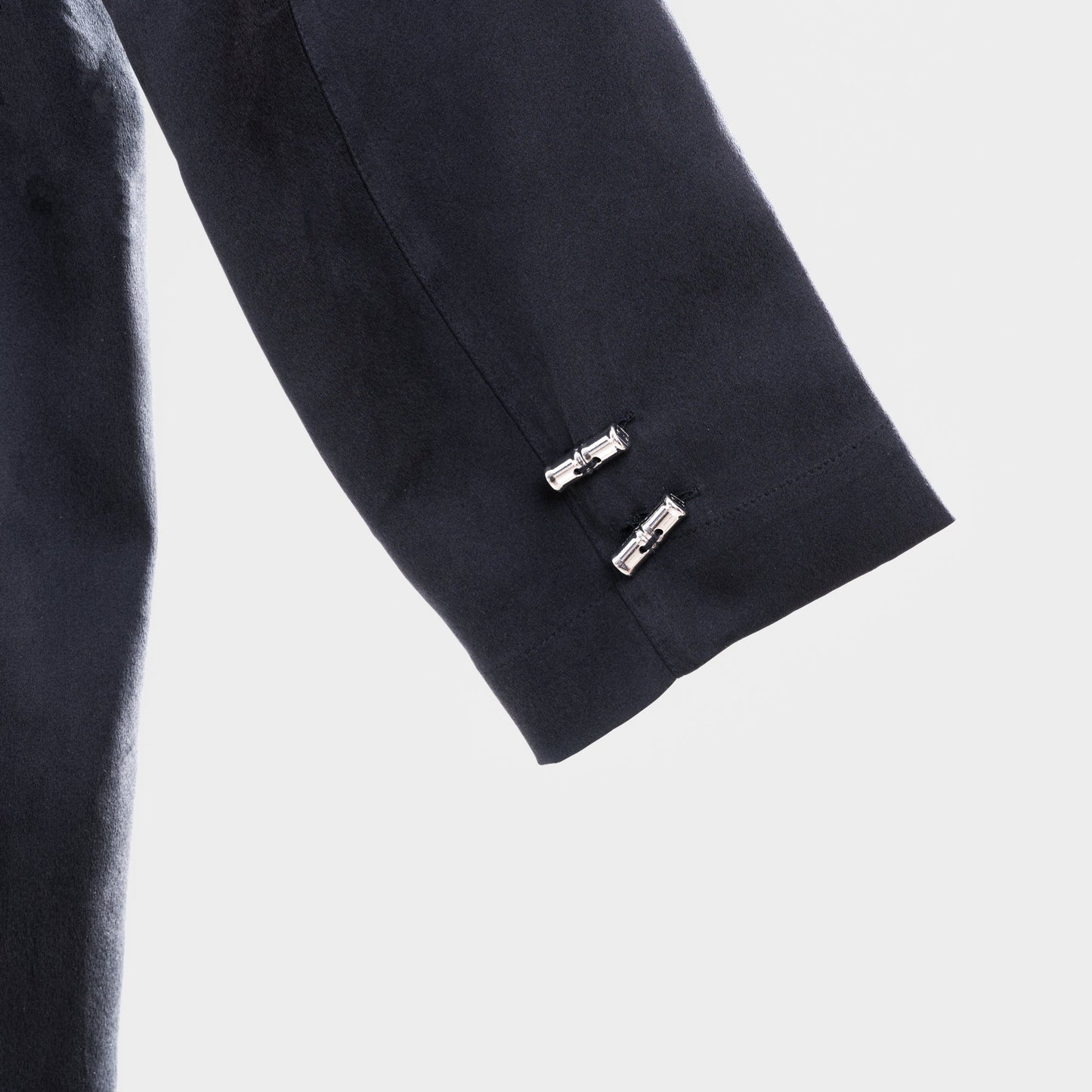 SATIN SILK 'RAINFOREST' LONG JACKET