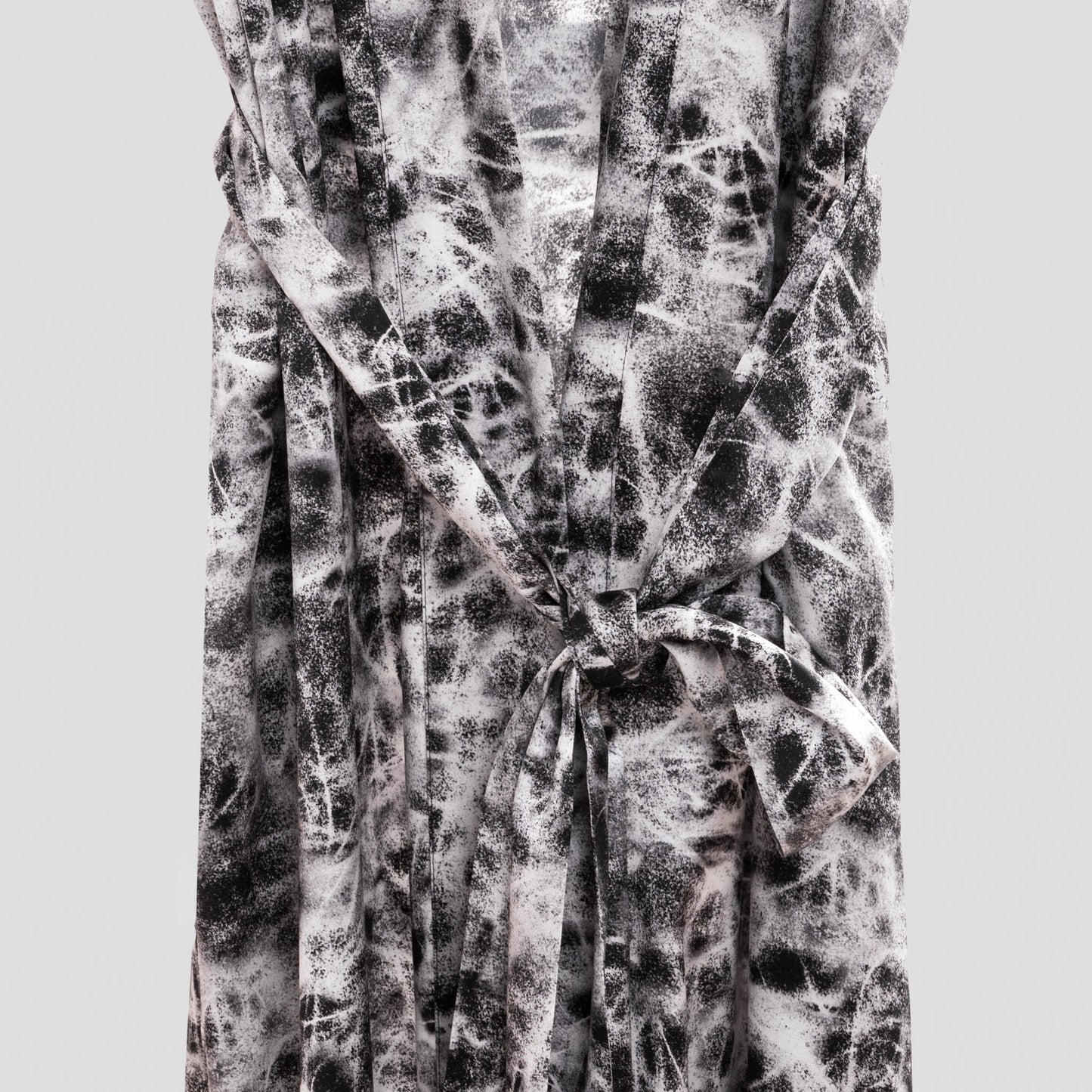 ROPES PRINT SILK KIMONO