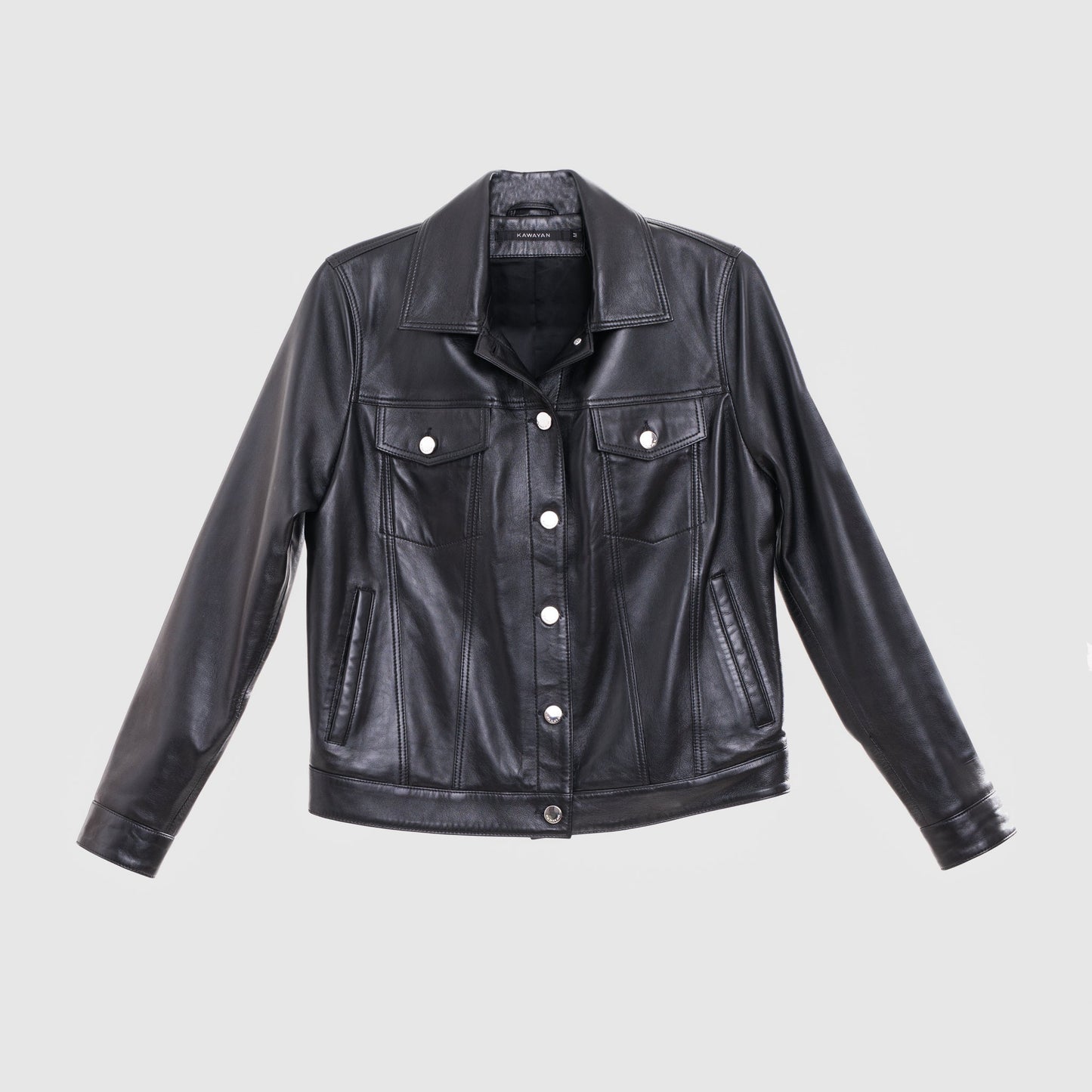 'ICE FOG' LEATHER JACKET