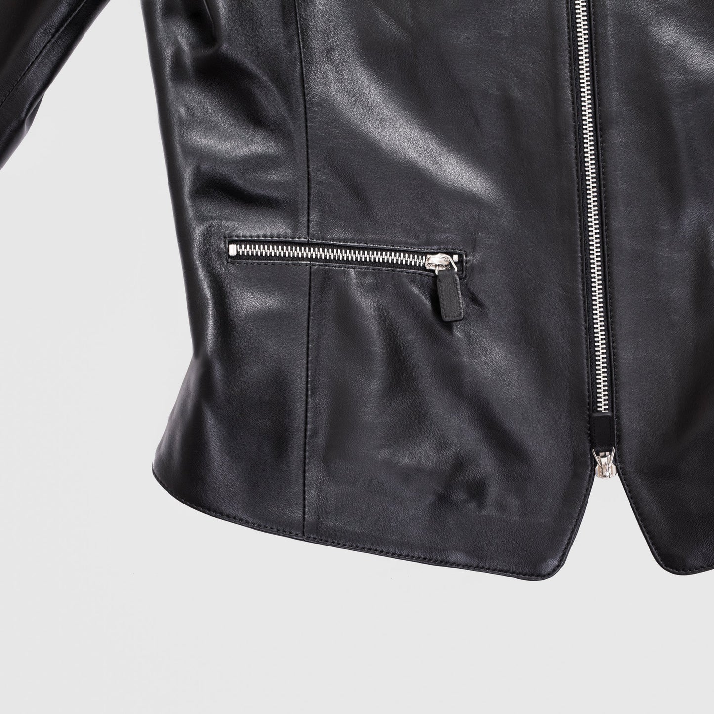 'ILLUMINANCE' LEATHER JACKET