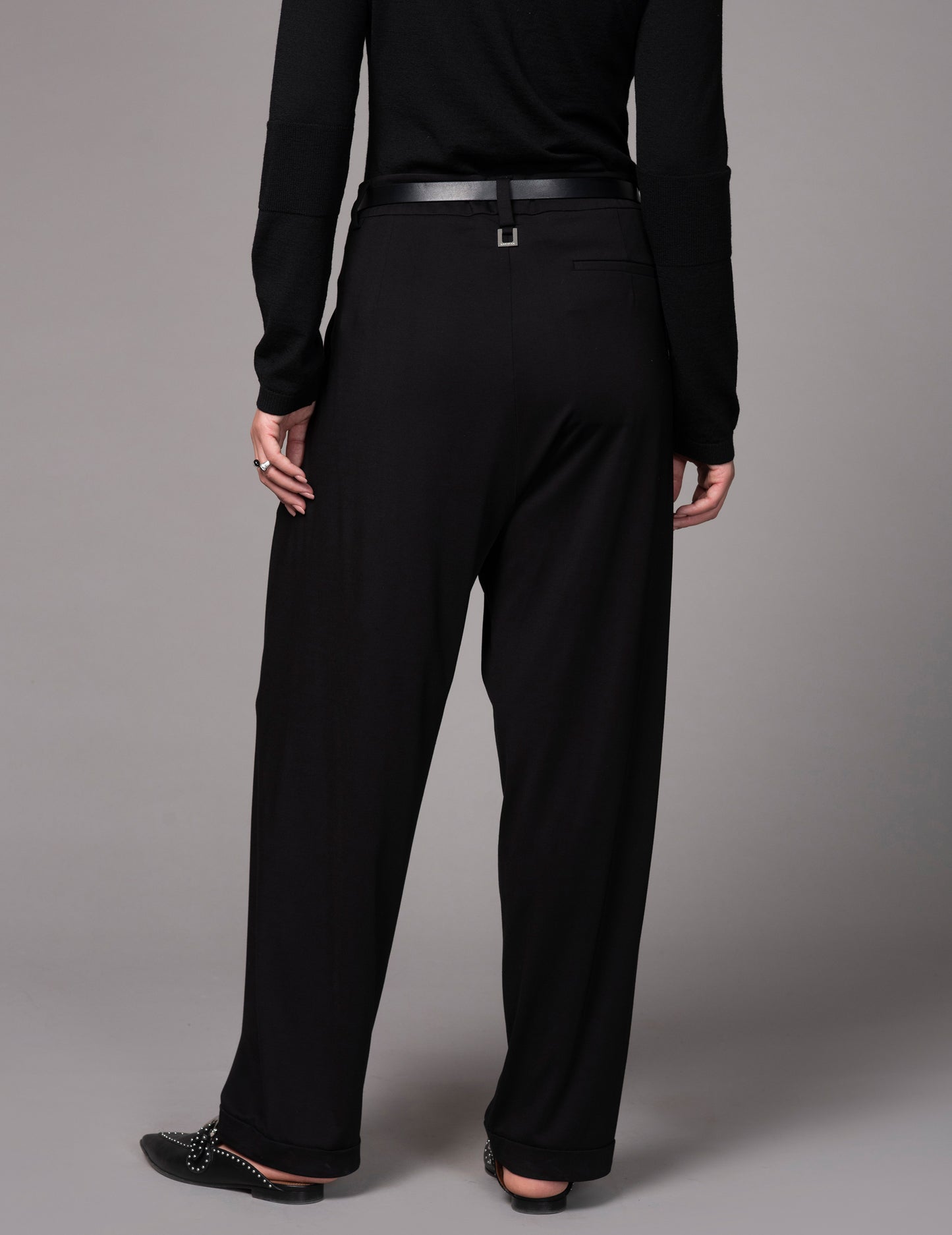 TAILORED JERSEY PANTS