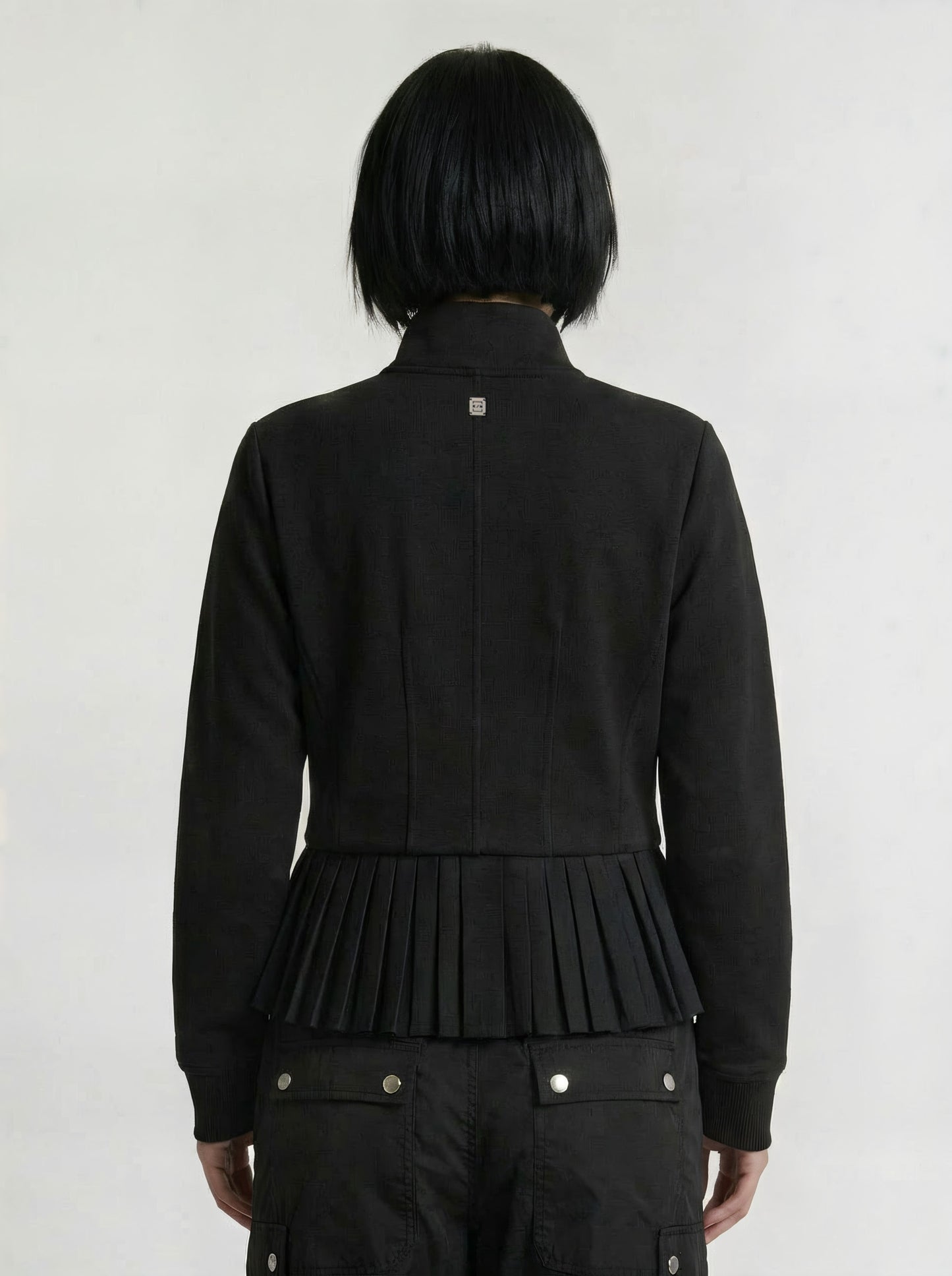 PLEATED NYLON JACKET