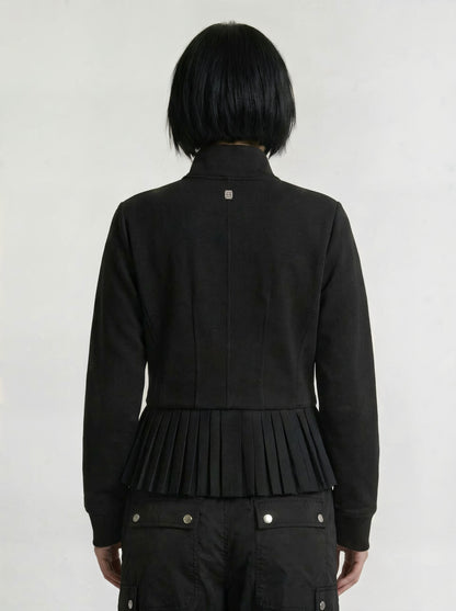 PLEATED NYLON JACKET