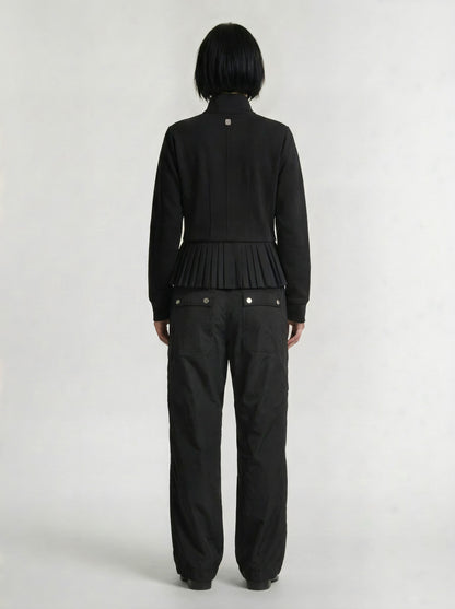 PLEATED NYLON JACKET