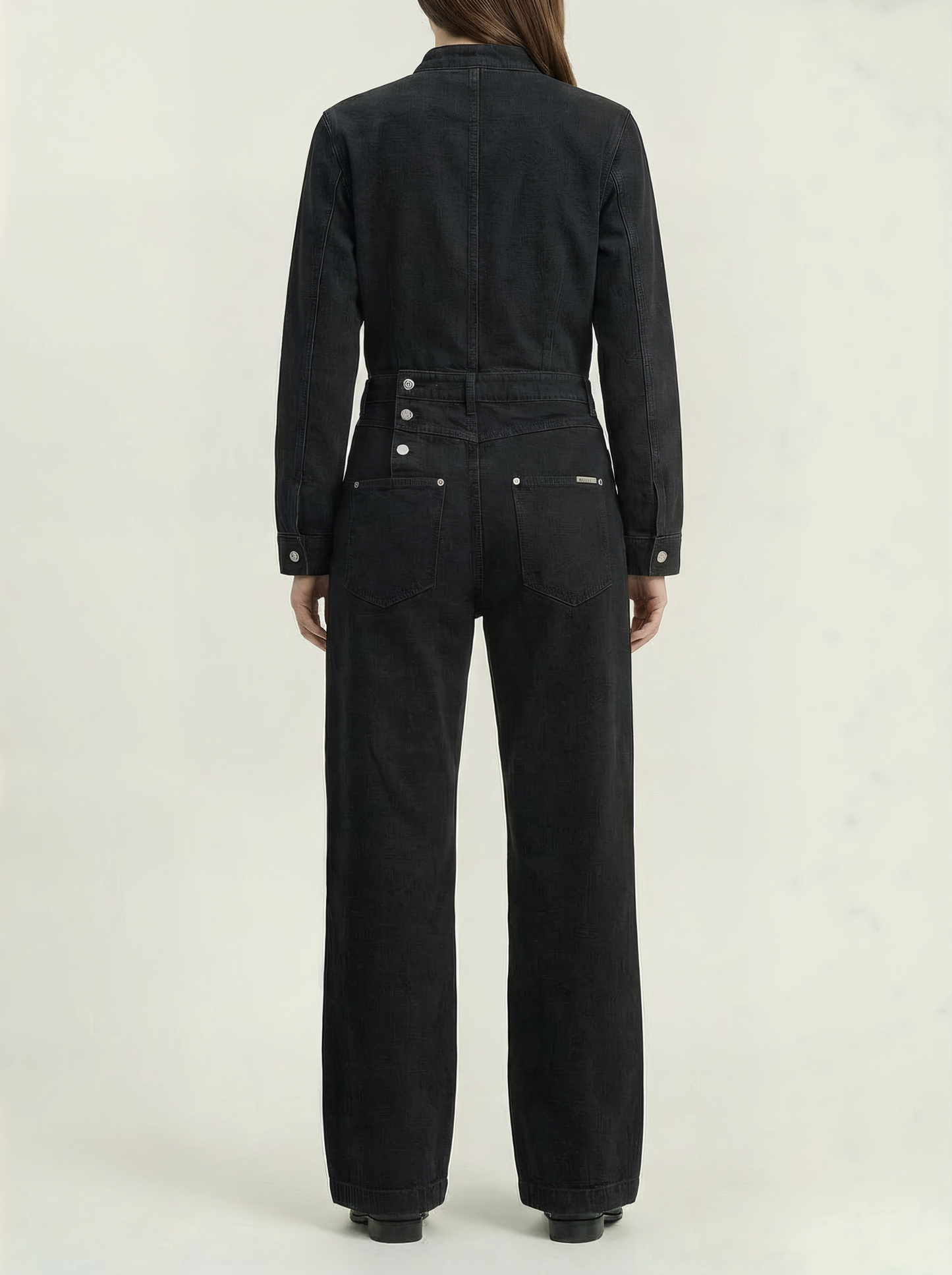 BACK BUTTON DENIM