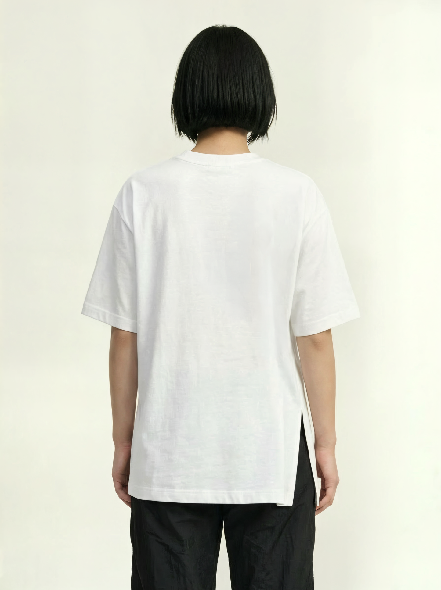 WHITE PIERCING SHIRT