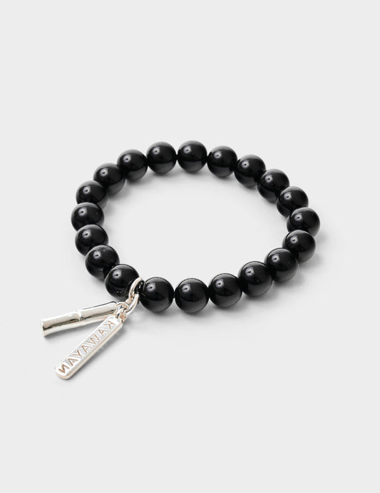 ONYX BEADED BRACELET