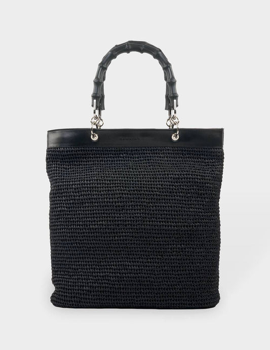 KNITTED TOTE BAG