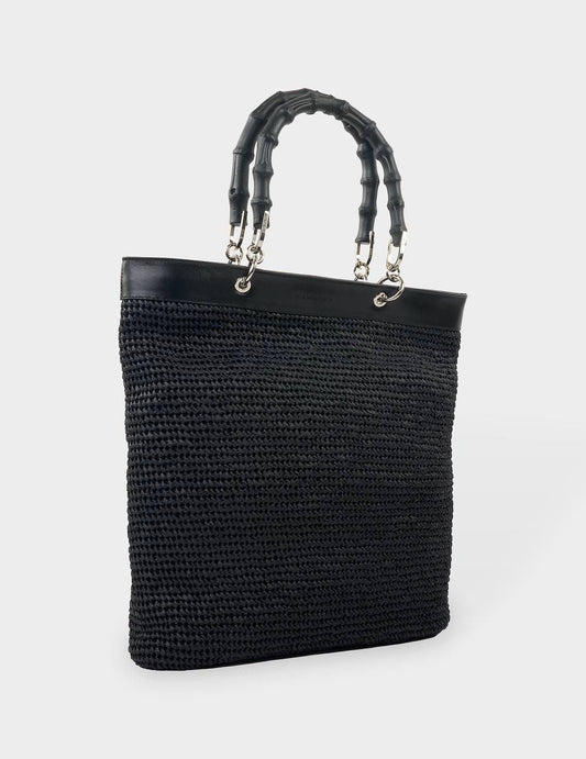 KNITTED TOTE BAG